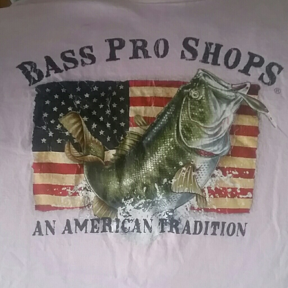 Bass pro size 3x tee shirt short sleeve